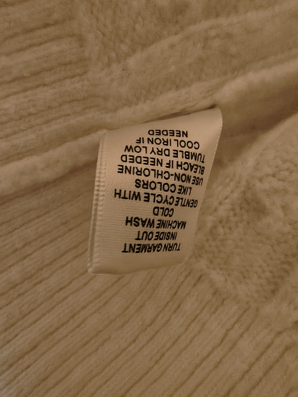 Joie Ivory Cable Knit Button-Front Cardigan - Picture 3 of 4